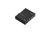 Teltonika TSW304 netværksswitch Gigabit Ethernet (10/100/1000) Strøm over Ethernet (PoE) Sort