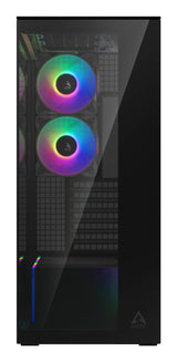 ARCTIC Xtender Black (Mirror Glass) Midi Tower Sort