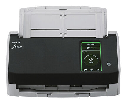 Ricoh fi-8040 ADF + manuel indføringsscanner 600 x 600 dpi A4 Sort, Grå