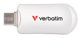 Verbatim Plectra 512GB USB 3.2 Gen 1 / USB-C USB stick Hvid