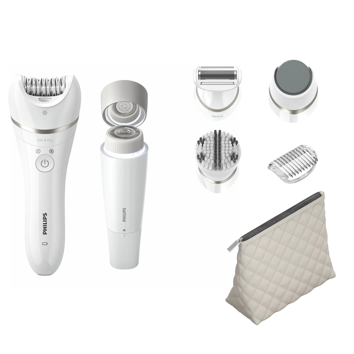 Philips 9000 Series BRE770 Epilator Hvid