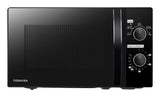 Toshiba MWP-MM20P Sort Solo mikroovn Bordplade 20 L 1050 W