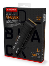 WD_BLACK SN850X NVMe SSD SSD WDS100T2XHE 1TB M.2 PCI Express 4.0 x4 (NVMe)