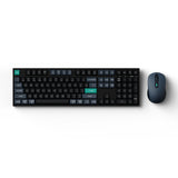 Keychron B36 + BM25 tastatur Mus inkluderet Universel USB + RF Wireless + Bluetooth QWERTY Engelsk Sort