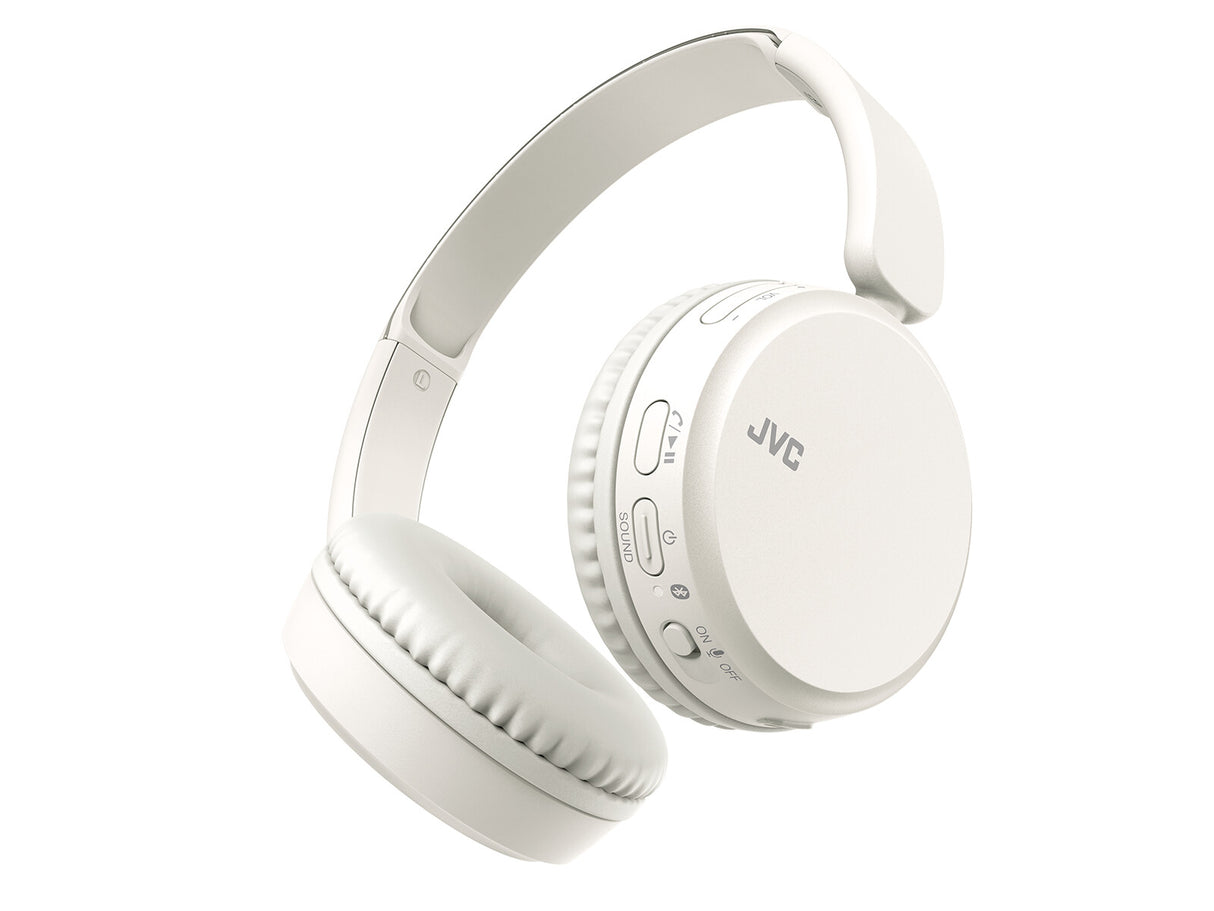 JVC HA-S36W Headset Trådløs Opkald/musik Bluetooth Hvid