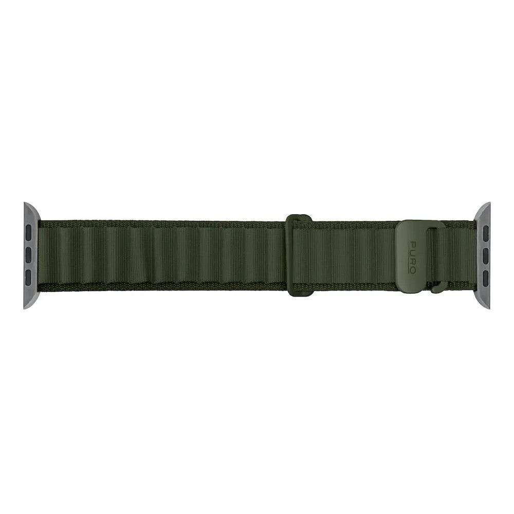 PURO PUAW44EXTREMEDKGRN Smart bærbart (wearable) tilbehør Band Grøn Nylon