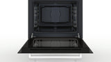 Bosch Serie 2 HKA004020U komfur og ovn Fritstående komfur Elektrisk Keramisk Hvid