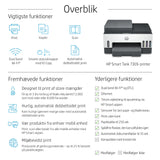 HP Smart Tank 7305 Trådløst All-in-One Farve Printer, Tosidet print; Kopimaskine, scanner