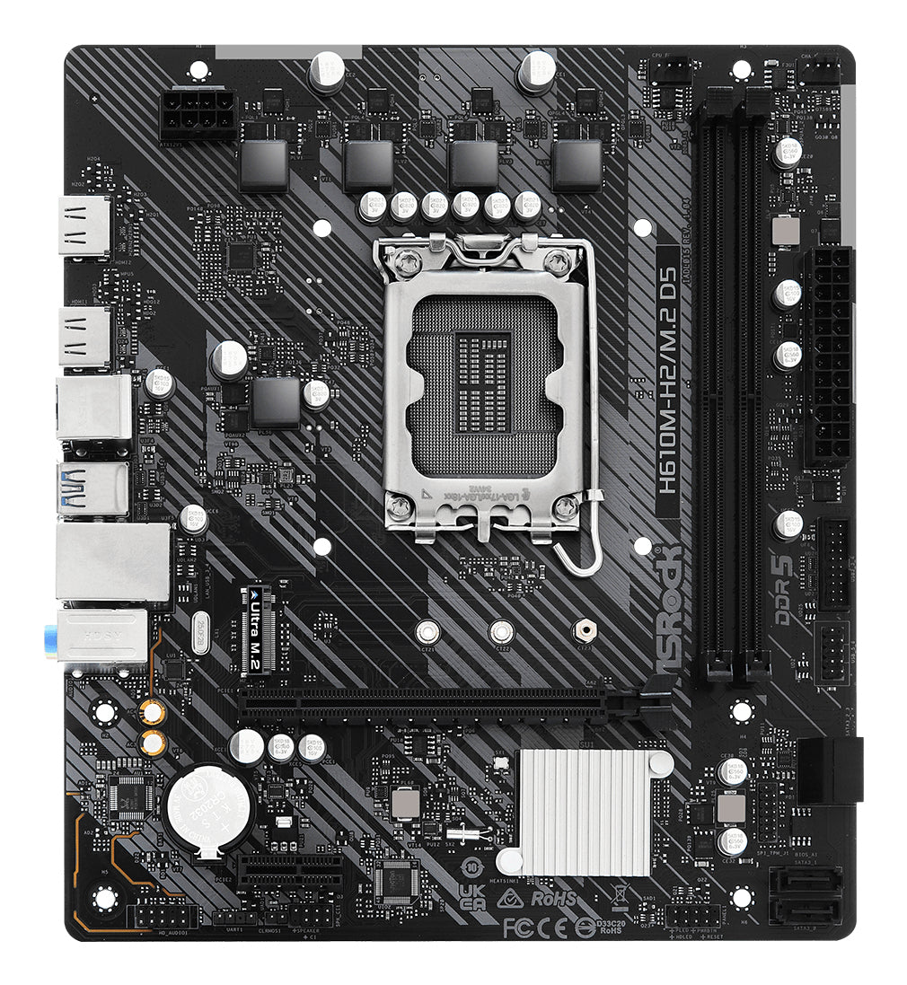 ASRock H610M-H2/M.2 D5 1700 mATX DDR5