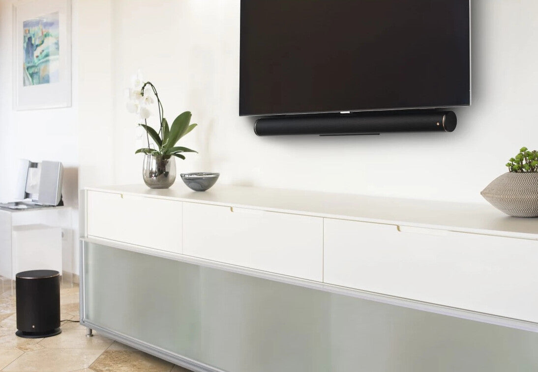 Hama 00220884 højttalerstativ Tv beslag Sort
