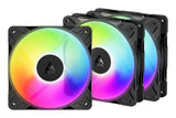 ARCTIC Freezer P12 Pro Reverse A-RGB - 3 Pack Computerkabinet Ventilator 12 cm Sort 3 stk
