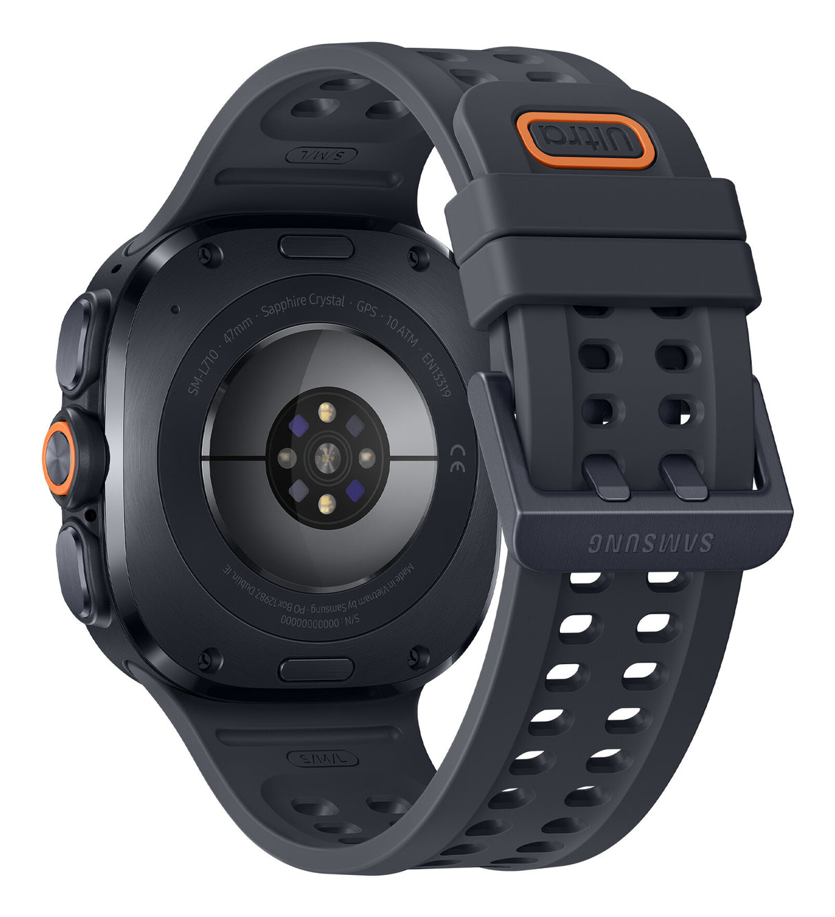 Samsung Galaxy Watch Ultra2 3,81 cm (1.5") AMOLED 47 mm Digital 498 x 498 pixel Berøringsskærm 4G Grå Wi-Fi GPS (satellit)