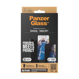 PanzerGlass ® Privacy Skærmbeskyttelse Samsung Galaxy S24+ | Ultra-Wide Fit m. EasyAligner