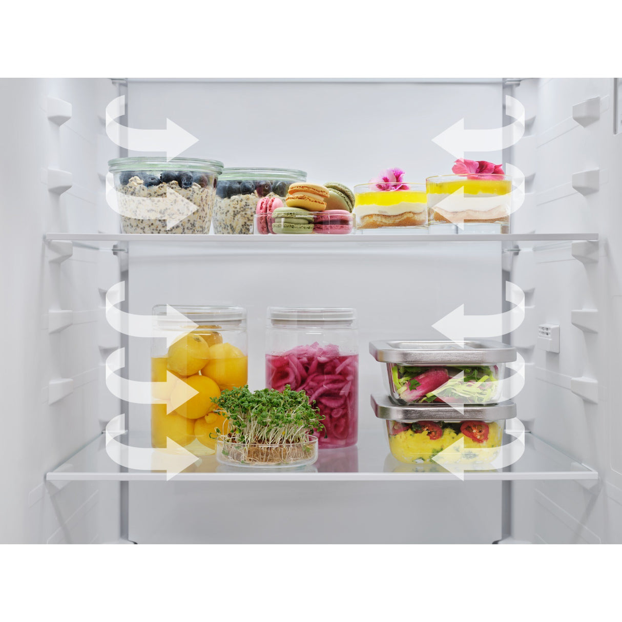 Electrolux LNT6ME36W2 Fritstående 366 L Hvid