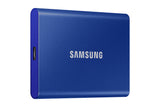 Samsung Portable SSD T7 2 TB USB Type-C 3.2 Gen 2 (3.1 Gen 2) Blå