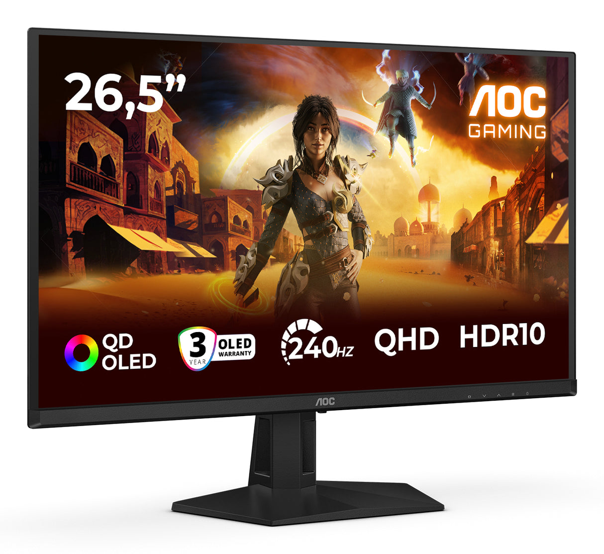 AOC Gaming Q27G41ZDF 27 2560 x 1440 (2K) HDMI DisplayPort 240Hz