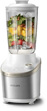 Philips 7000 series HR3760/01 blender 2 L Bordplade blender 1500 W Rustfrit stål, Hvid