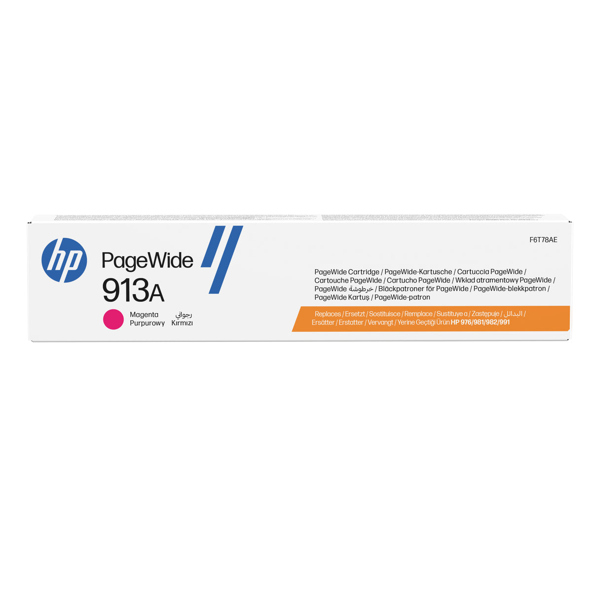 HP 913A Magenta 3000 sider Blæk F6T78AE