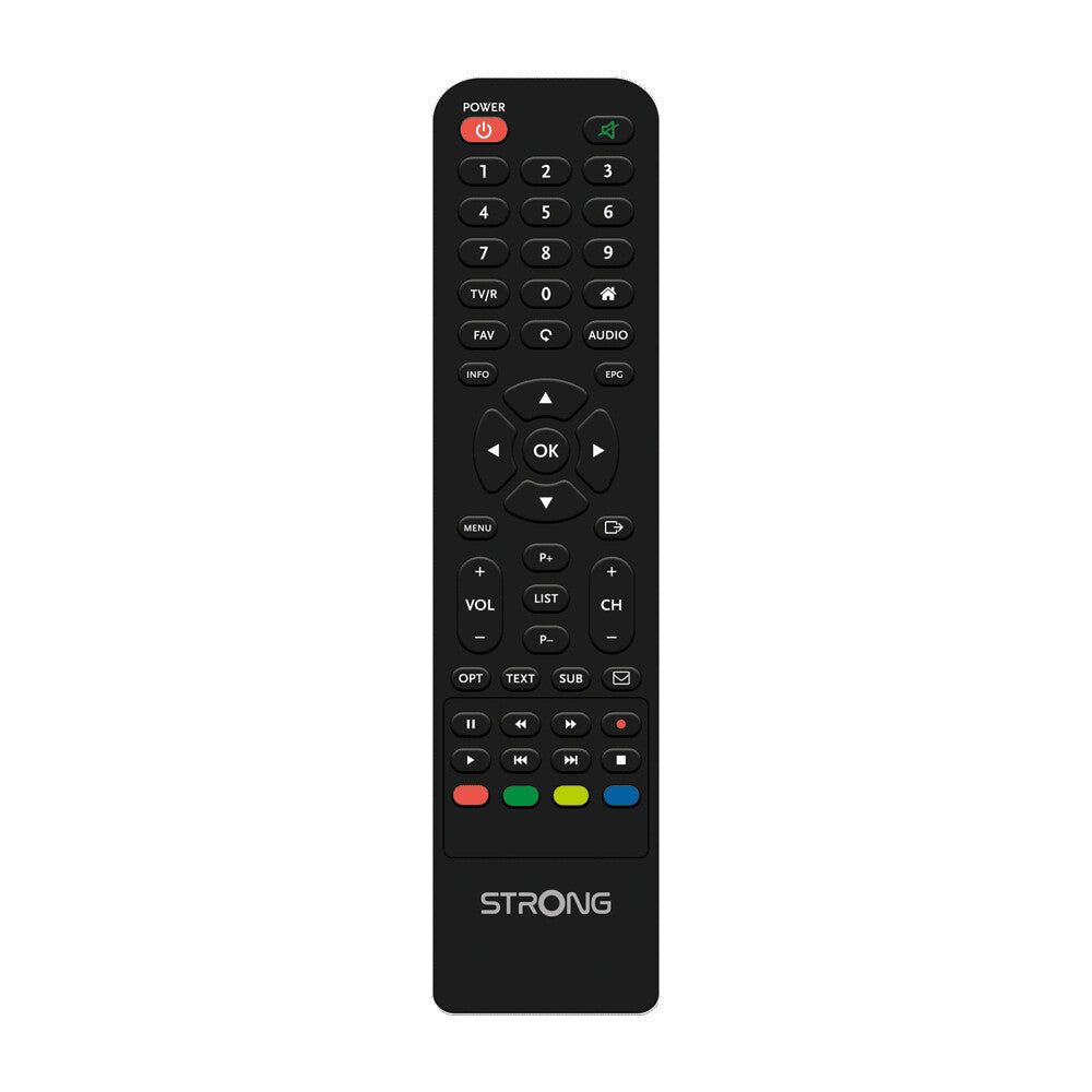 Strong SRT 7030 TV set-top boks Satellit HD Sort