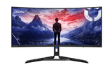 Lenovo Legion R34w-30 computerskærm 86,4 cm (34") 3440 x 1440 pixel Wide Quad HD LCD Sort