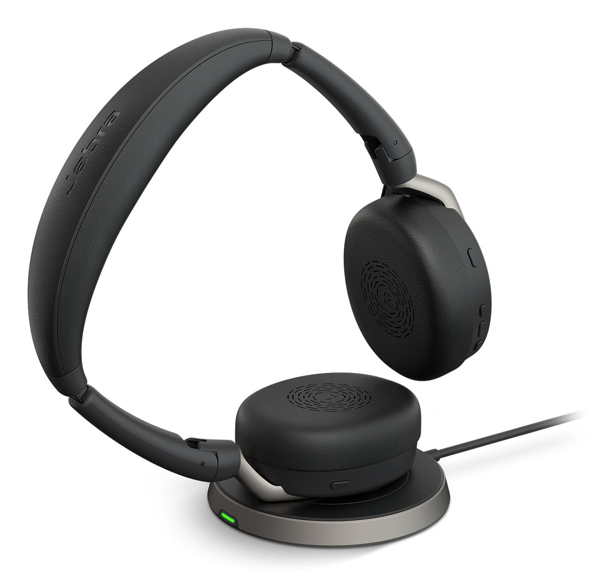 Jabra Evolve2 65 Flex Headset Trådløs Kontor/Callcenter USB Type-C Bluetooth Opladningsstativ