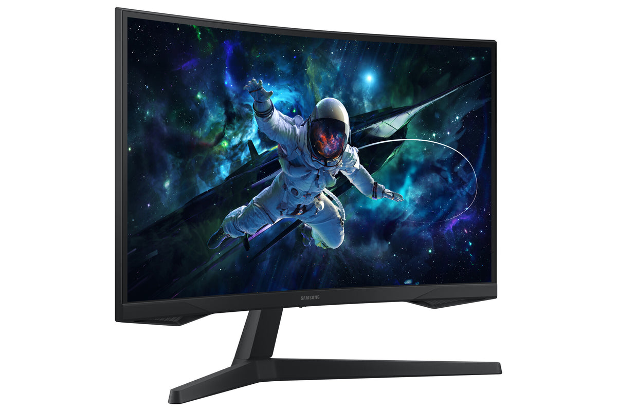 Samsung G55C computerskærm 68,6 cm (27") 2560 x 1440 pixel Wide Quad HD LED Sort