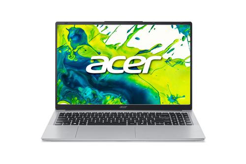 Acer Aspire Lite AL15-54P-55WH Intel Core Ultra 5 115U Laptop 39.6 cm (15.6") Full HD 16 GB LPDDR5-SDRAM 512 GB SSD Wi-Fi 6 (802.11ax) Windows 11 Home US International Silver