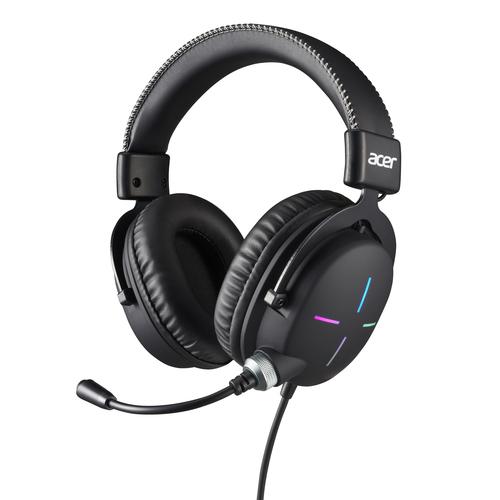 Acer Nitro Gaming Headset II NHW200, 50mm Driver, Omnidirectional Mic, Black