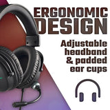 Acer Nitro Gaming Headset II NHW200, 50mm Driver, Omnidirectional Mic, Black