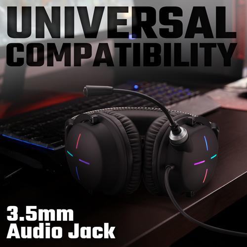 Acer Nitro Gaming Headset II NHW200, 50mm Driver, Omnidirectional Mic, Black