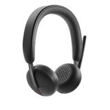DELL WL3024 Headset Kabel & trådløs Opkald/musik USB Type-C Bluetooth Sort