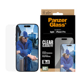 PanzerGlass ® Skærmbeskyttelse iPhone 17 Pro | Classic Fit m. EasyAligner