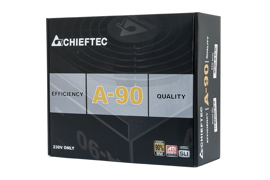 Chieftec GDP-650C enhed til strømforsyning 650 W 20+4 pin ATX PS/2 Sort