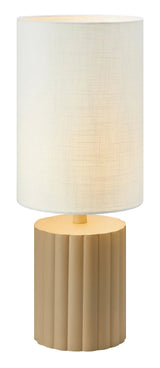 Markslöjd Can white/beige bordlampe