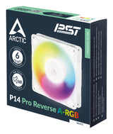 ARCTIC Freezer P14 Pro Reverse A-RGB (White) - 3 Pack Kabinetblæser 3-pack Hvid 140 mm