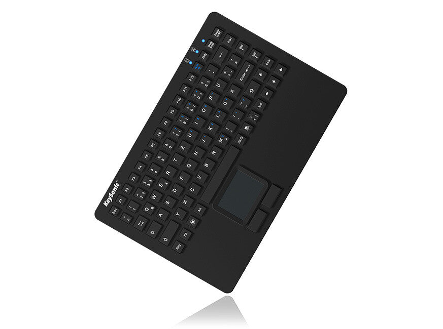 KeySonic KSK-5230 IN (CH) keyboard Office USB QWERTZ Swiss Black