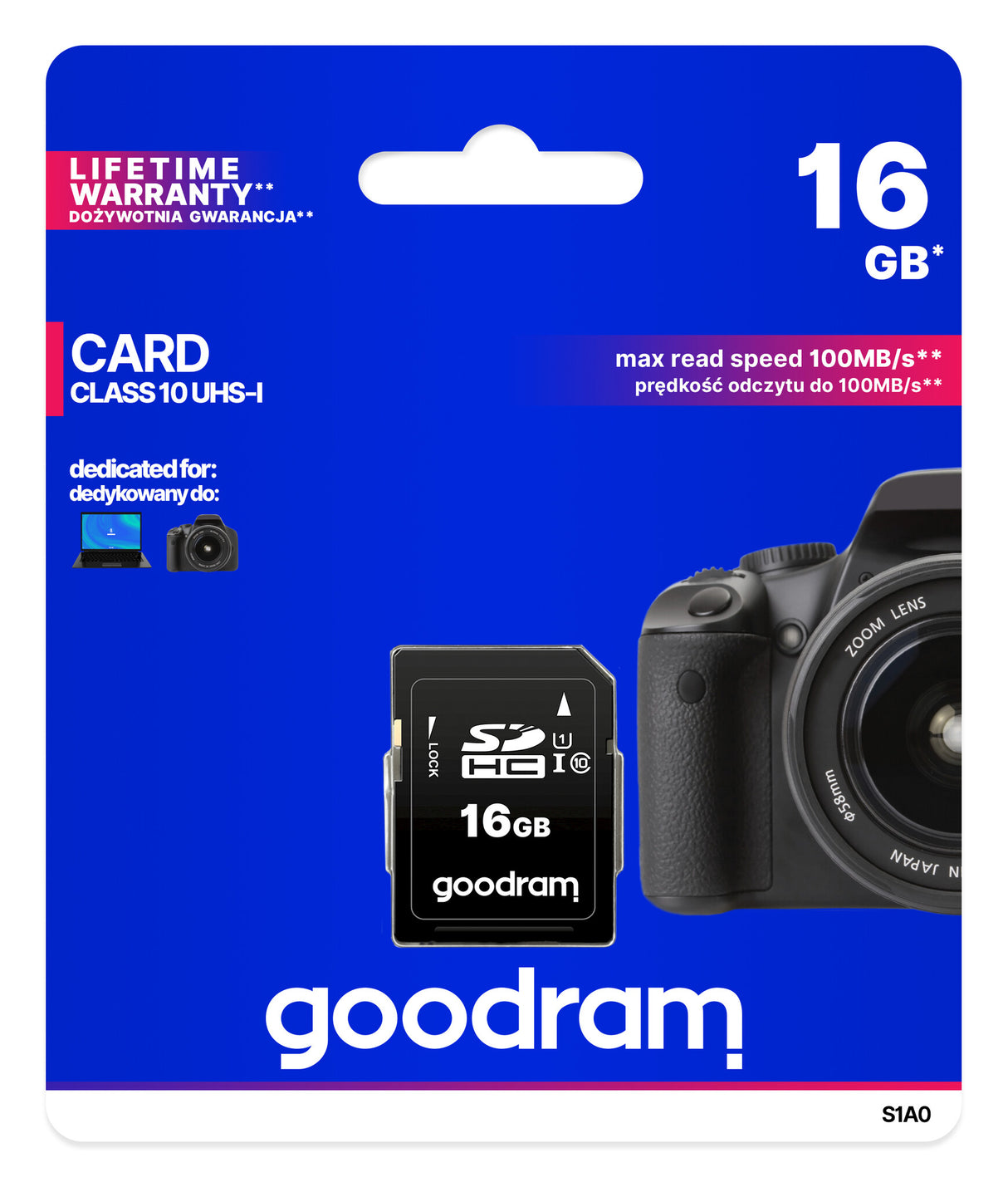 Goodram S1A0 16 GB SDHC UHS-I Klasse 10