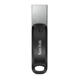SanDisk 00183588 USB-nøgle 128 GB USB Type-A / Lightning 3.2 Gen 1 (3.1 Gen 1) Sort, Sølv