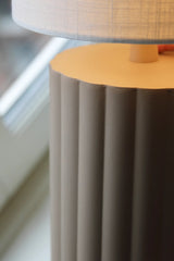 Markslöjd Can white/beige bordlampe