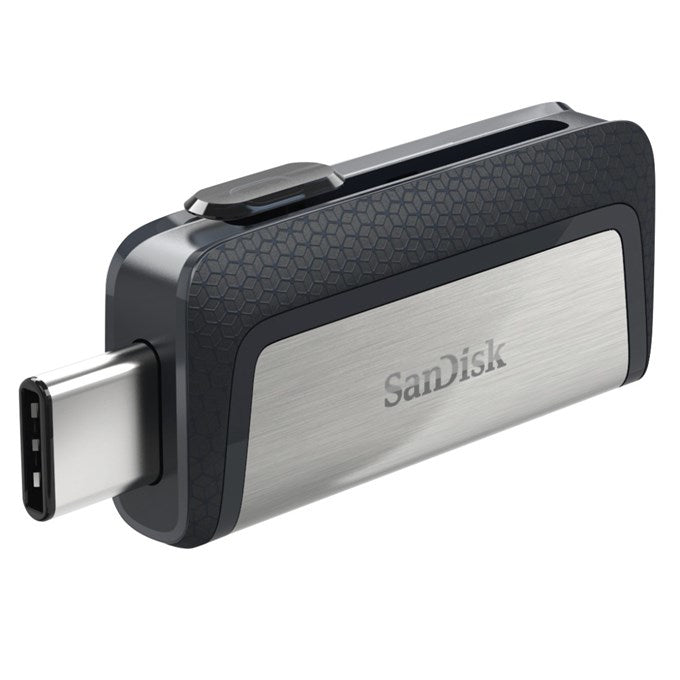 SanDisk Ultra Dual 64GB USB 3.1 / USB-C USB stick Grå