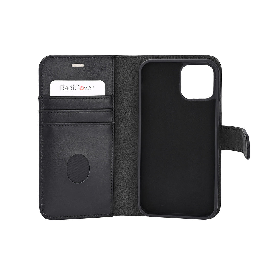 Radicover RAD238 mobiltelefon etui 15,5 cm (6.1") Folie Sort