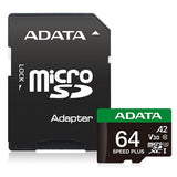 ADATA Speed Plus 64 GB MicroSDXC Class 10