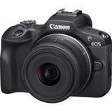 Canon EOS R100 + RF-S 18-45mm F4.5-6.3 IS STM + RF-S 55-200mm F5-7.1 IS STM Kit MILC 24,1 MP CMOS 6000 x 4000 pixel Sort