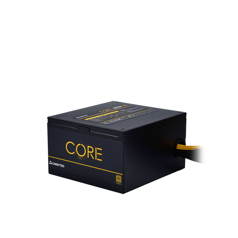 Chieftec Core BBS-500S enhed til strømforsyning 500 W 24-pin ATX PS/2 Sort