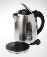 Adler AD1223 electric kettle 1.7 L 2000 W Black, Stainless steel