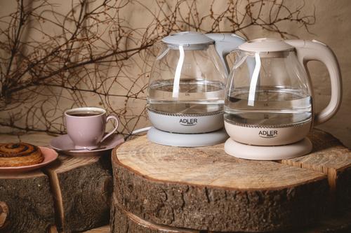 Adler AD 1283C electric kettle 1 L 900 W Cream