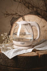 Adler AD 1283C electric kettle 1 L 900 W Cream