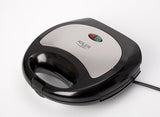 Adler AD 3015 sandwich maker 750 W Black, Silver