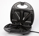 Adler AD 3015 sandwich maker 750 W Black, Silver