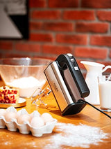 Adler AD 4225 mixer Hand mixer 800 W Black, Silver